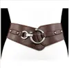 fashion Belt Women039s Elastic Belt Wide Stretch PU Leather belts Girl Ceinture Black brown red Womans Belts6927492