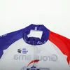 Zestawy 2020 NOWA BLUE FDJ JERSEY 20D Rower Shorts