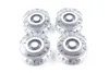 1 zestaw 4PCS Niko Transparent Silver Electric Guitar Knobs for LP SG Style Electric Guitar Wholes7266878