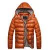 Giacca invernale da uomo 2018 Giacca con cappuccio calda addensata per uomo 5 colori Parka sottile Cappotto a bolle casual Plus Taglia M - 5XL