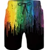 Top Big Stor Store Casual Shorts Extra Beach Byxor Mens Snabbtorkande Strandbyxor Fem poäng Simbyxor Flexibel Snygg Simma