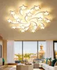 Nowe lampy wisiorek LEDS żyrandol Nowoczesne gwiazdy do salonu Sypialnia Sypialnia Zdalne / App Obsługa domu Design Chandelier Model