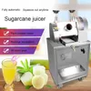 300KG/H Stainless steel multi-purpose commercial sugarcane juice machine Sugar cane juice extractor squeezer Sugarcane Juicer