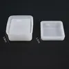 Square Trinket Box Silicone Mold Jewelry Box Molds Round Heart Shape Silicone Resin Mold Make Your Own Storage Box Epoxy Resin Art