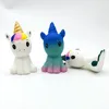 Nuovo squishy PU giocattolo a rimbalzo lento 12 cm unicorno Slow Rising Soft Squeeze Cute Cell Phone Strap regalo giocattoli per bambini