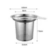 loose leaf green tea basket filter 304 stainless steel infuser flower pot strainer mesh large type