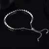 Wholesale- Silver Up And Down Bracelet