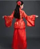 Vestido chino antiguo para niñas y niños, kimono étnico tradicional, disfraz de danza del coro de estudiantes, estilo kimono Yukata japonés, 1278p