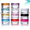 3g 5g Empty Cosmetic Container Bottles Plastic Pot Jars Small Pots with Screw Cap Lid Bottle for Make Up