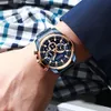 Curren Top Märke Luxury Men Klockor Fashion Watch Casual Quartz Armbandsur med Rostfritt Stål Kronografi Klocka Reloj Hombres LY191226