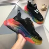 Men Women Casual Shoes Sneakers Cushion Triple S Dad Shoes Mixed Colors Thick Combination Nitrogen Outsole Crystal Bottom Sneakers