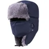 Winter Warm Earmuffs Mäns Hatt Mäns Ushanka Snow Cap Unisex Hat Ladies Vinter Ridmask