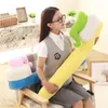 90cm One Piece Creative Toothborste Pillow Soft PP Bomull Fyllda Sova Kuddar Plush Toy Sofa Decoration Office Kuddar 4 Färger