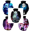 La nueva capa de Undertale Sans sudaderas patrón del traje de Cosplay de impresión 3D hombres de la moda de las mujeres camisetas de los hoodies tops LE383