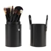 12 cilinder make-up borstel houten handvat cosmetische vat borstels set schoonheid gereedschap gratis schip