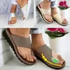 Women Comfy Platform Sandals Bunion Corrector Shoes Flat Sole Beach Slippers Plus Size Damenschuhe Women Sandals