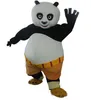 2018 usine chaude Costume de mascotte vêtements Costume de mascotte Kung Fu Panda Costume de personnage de dessin animé taille adulte