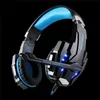 Kotion Varje G9000 Gaming Headset Deep Bass Stereo Computer Spel Hörlurar med mikrofon LED Light PC Professional Gamer