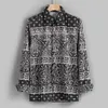 Mens tröjor Höst Fashion Casual Långärmad Beach Top Loose Casual Shirt Blus Högkvalitativa Mjuka Bekväma Mänskjorta M50 #