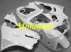 Kit carenatura moto per HONDA CBR900RR 893 96 97 CBR 900RR 1996 1997 ABS Tutto bianco Set carenature + regali HB09