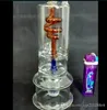 Gran color burbuja una olla de vidrio al por mayor bongs aceite quemador tuberías de agua plataformas de aceite fumando