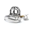 Chastity Devices Stainless steel male device belt ARC chastity cage fetishism lock