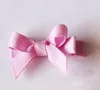 Bebek Kız 2" mini Hairbow Saç Yaylar Klipler Çocuklar Butik Kurdele Minik ilmek Timsah Basitçe Firkete Şapkalar Accessaries 100pcs FJ3212