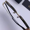 new 659/3 Top Fashion designer sunglasses square frame Simple men's business glasses Special memory soft metal Eyewear uv400 protection