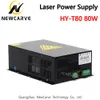 A fonte de alimentação do laser de CO2 do HY-T80 80W para a máquina de corte do laser do tubo do laser 80w Newcarve