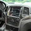 Carbon Fiber Grain Screen Center Control Sticker Decoration For Jeep Grand Cherokee 2014+ Auto Interior Accessories