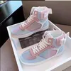 Scarpe Rivoli firmate arcobaleno alto sopra stivaletti Sneakers basse casual uomo donna top in pelle di vitello Mon Motivi floreali scarpe da ginnastica vintage