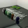 Multi-cerchio di filo cranio fornello Glass Bong Vetro fumatori Tubature dell'acqua Tubi Oil Rig Masterizza ciotole di vetro Oil