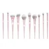 Professional Rose Gold Makeup Brush 10Pcs/Set Soft Makeup Brush Wet N Wild Holder Eyeshadow Foundation Powder Makeup Brush