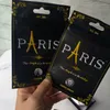 Sacchetti antiodore Paris OG da 3,5 g Cuochi francesi Confezione a prova di bambino Stand Up Pouch Imballaggio di fiori di erbe secche