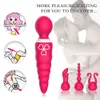 Amazon Hot Selling Lisa Vibrator Multi-Head Multi-Stimulation Multi-Frequency Touch Vuxenprodukter Sexleksaker