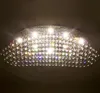 chandeliers oval curtain wave modern chandeliers crystal lamp living room el lighting245L