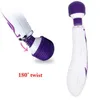 Magic Wand Body Massager AV Vibrator 60 Speed ​​AV Massager Clitoris Stimulator Dildo Vuxen Sex Toy for Women Sex Product Sex Toys2492036