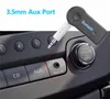 3.5mm العالمي بلوتوث سيارة كيت A2DP اللاسلكي AUX الصوت الموسيقى المتلقي محول يدوي مع هيئة التصنيع العسكري للهاتف MP3 صندوق البيع بالتجزئة