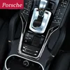 Auto Sticker Inner Center Console Gear Shift Box Pailletten Cover Trim Strip 3D voor Porsche Cayenne 2011-2017 Auto-styling Auto-accessoires