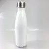 Vuoto fai da te 500ml sublimazione bottiglia di cola con coperchio a doppia parete isolato sottovuoto cola bicchiere in acciaio inox tazza di raffreddamento custode tazza da viaggio