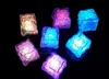 Kvalitet Flash Ice Cube Vattenaktiverad Flash LED Light sätta i vattendryck Flash automatiskt för Party Wedding Bars Jul 111