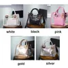 Cyclamen9 Plaj Çantası Clear Tote Çanta Plaj Seyahat Pink1308E için Şeffaf Omuzdan Messenger Çantası Şeffaf Omuzdan Gör