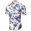 Koszulki męskie moda veloce mens krótki rękaw hawajski mężczyźni ubieraj się hawaje 1