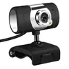 Webcam HD Fotocamera USB 2.0 50.0M Web Cam con driver CD Microfono MIC per computer PC portatile A847 Nero