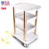 Surebeauty Multifunction Beauty Machine Trolley Good Quality Stand Salon Trolleys With Moving Rolling Cart For Desk Machines