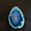 4050mm Natural Agate Slice With Hole Irregular Crystal Slice Healing Reiki Stone Quartz Pendant Mineral Home Decor1475143