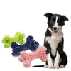 1 Uds. Juguete para mascotas en 3 colores con forma de hueso para perros y mascotas, palo molar resistente a mordeduras, juguete para masticar para perros de goma molar para perros grandes