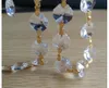 20 Meter Glas Guirlande Kristal Kraal Gordijn K9 Kristal Kralen Ketting Woondecoratie Transparant Glas Kralen DIY Glas Kristallen Gar284H