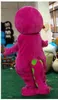 2018 Costume della mascotte del dinosauro di Barney caldo di alta qualità Personaggio del film Barney Dinosaur Costumes Fancy Dress Abbigliamento per adulti