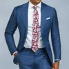 Pas cher et fin un bouton garçons d'honneur notch revers marié smokings hommes costumes mariage / bal / dîner meilleur homme blazer (veste + pantalon + cravate) A662